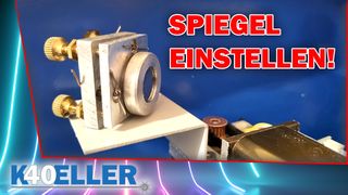 Spiegel am CO2 Laser einstellen. Wie stelle ich Spiegel ein K40 Laser.