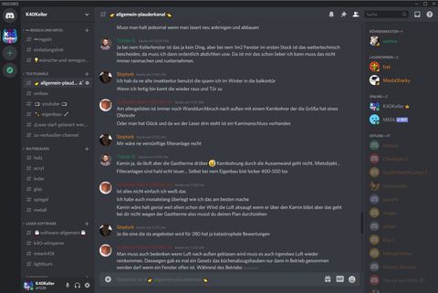 K40 Keller Discord Server - Die Laser Community