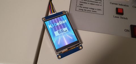 digitales Amperemeter für den K40 Laser