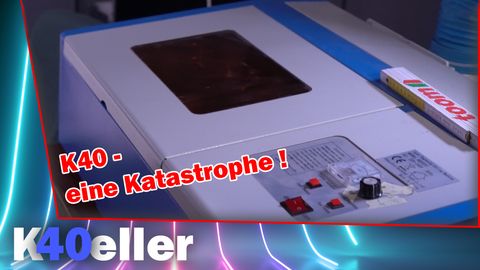 Der Umbau eines K40 Laser ist unerlässlich.