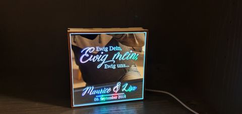 Spiegel mit dem K40 Laser gravieren