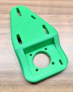 3D gedruckte Halterung für den neuen Laserkopf