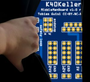 Blick auf das K40Keller MiddleManBoard erhaschen