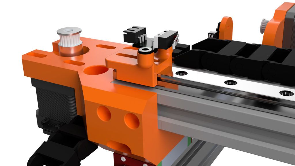 K40 Laser Gantry bauen