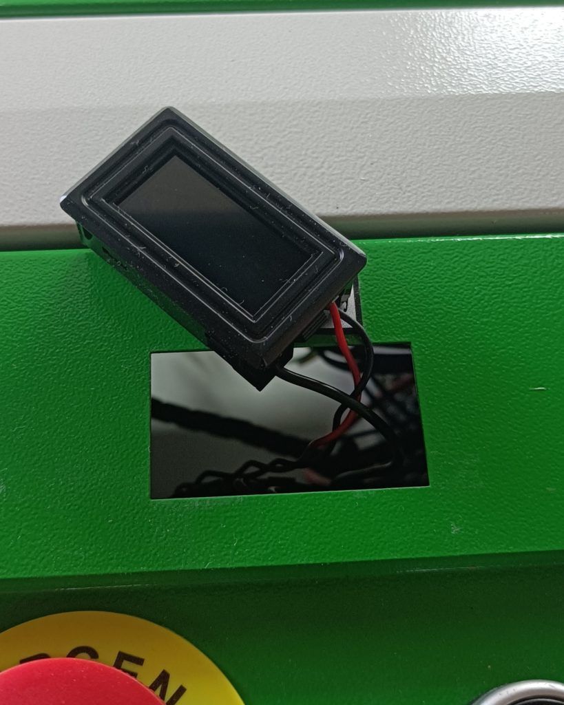 Durchgeführte Anzeige noch nicht eingesteckt