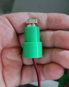 Punktlaser mit Adapterring für Laserkopf