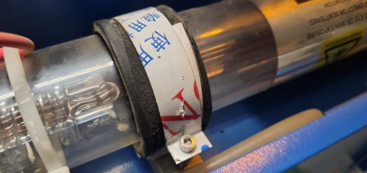 Laserröhren Halterung K40 Laser