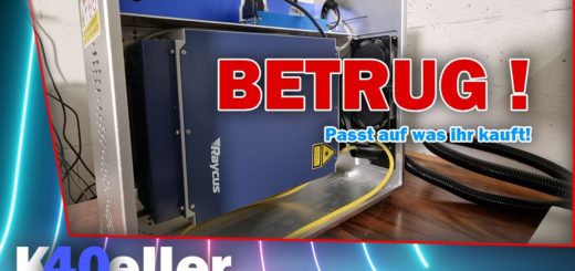 eBay Faserlaser Betrug