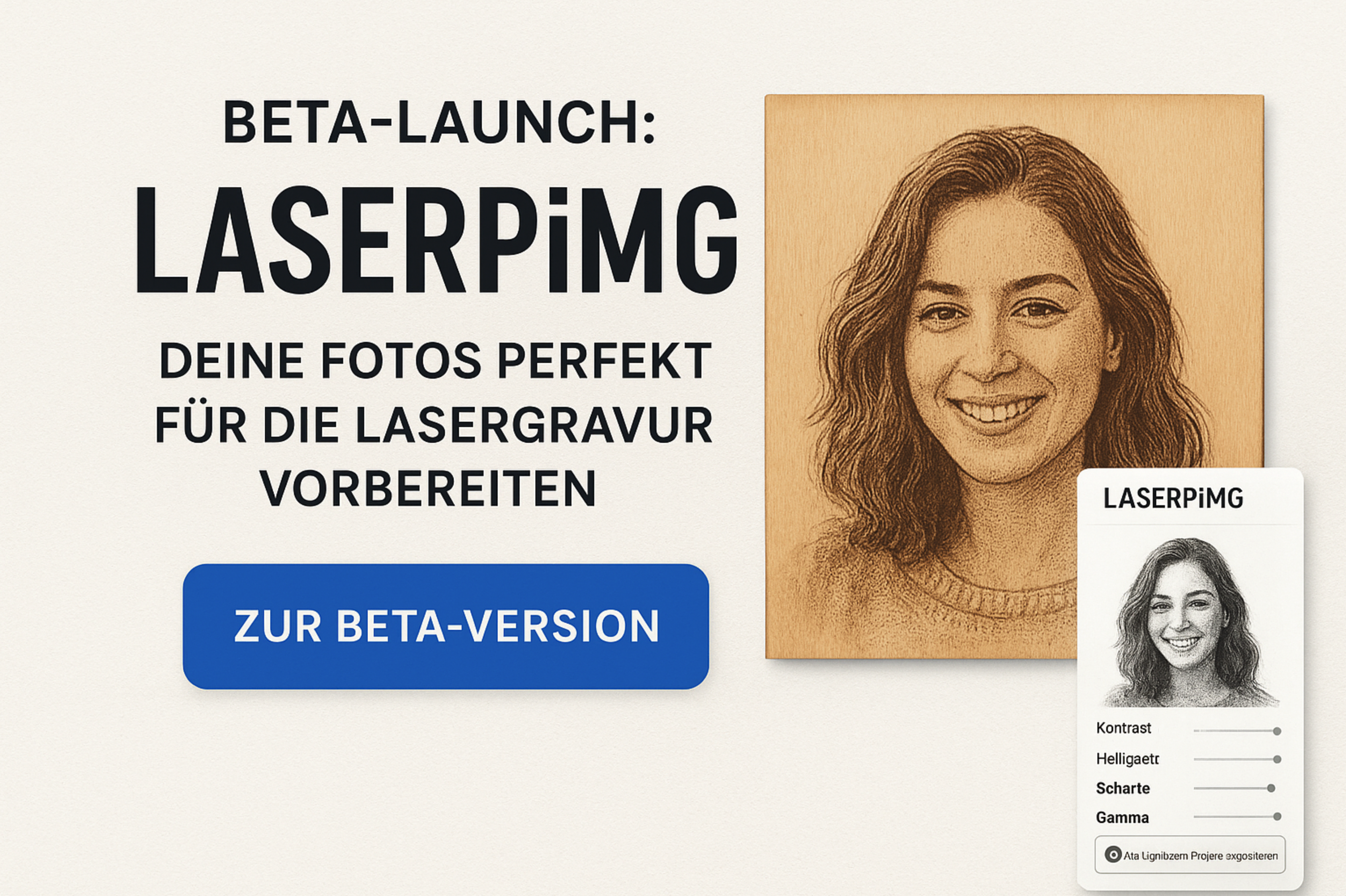 LaserPimG - Fotos für den Laser bearbeiten