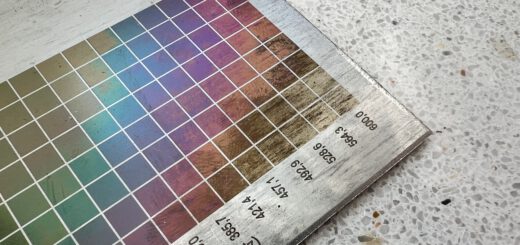 Farbe Faserlaser Edelstahl